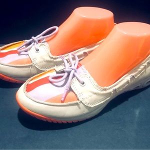 Women Columbia Sunvent PFG Boat shoes Size 8